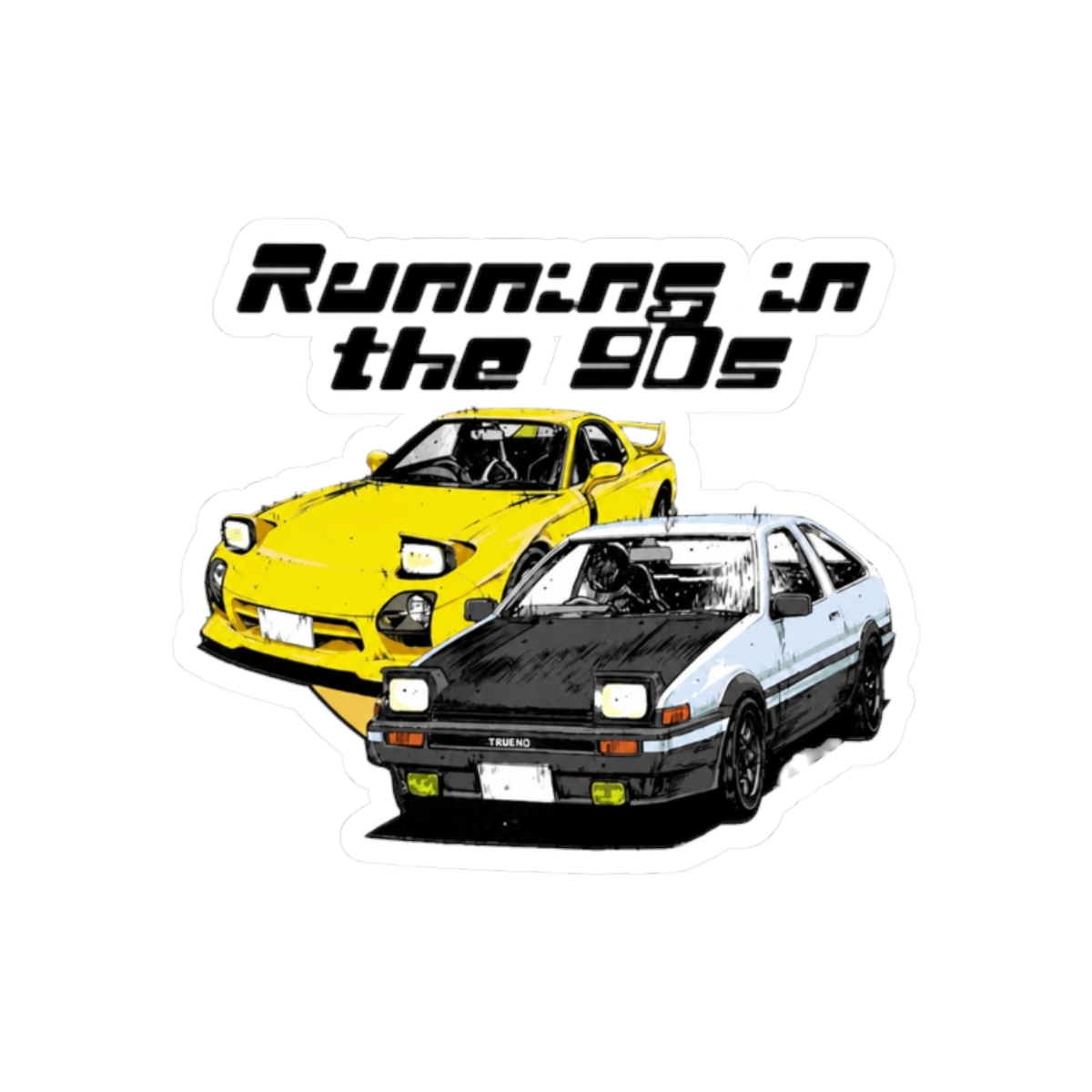 Initial D Running in the 90s Manga - alternate angle 3, merchandise
