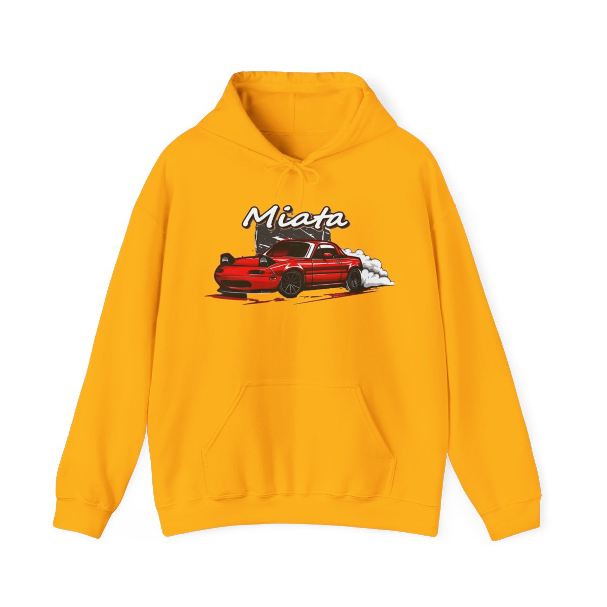 MX5 Initial D Men Hoodies Drift Mazda Print Car Hoodie - alternate angle 2, merchandise