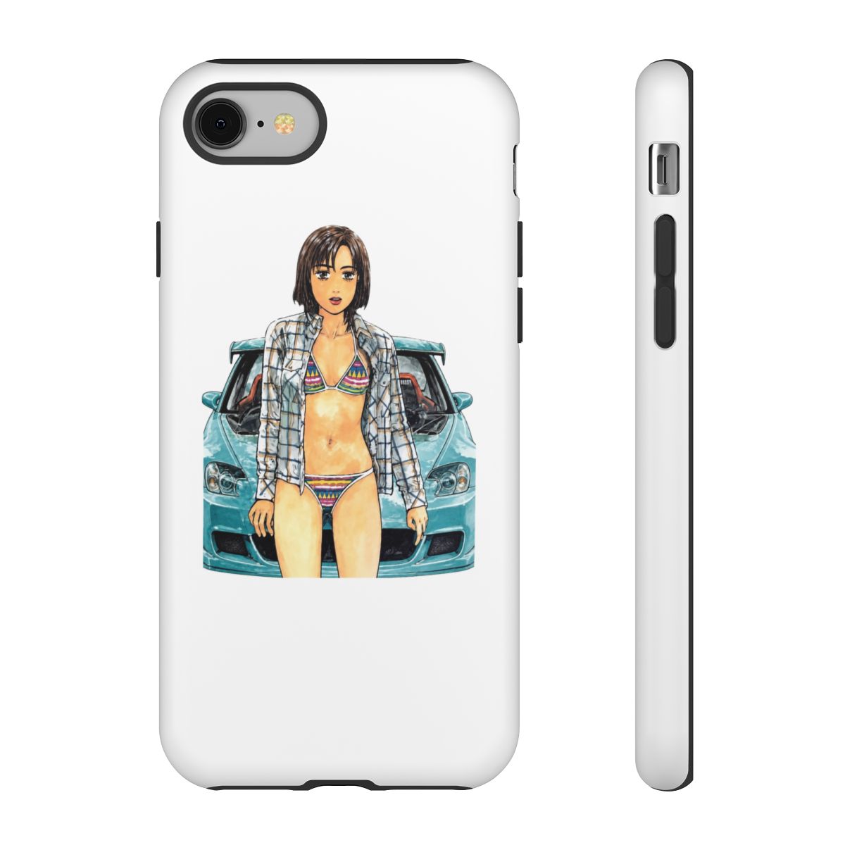 Initial D Mika Uehara Iphone Case - alternate angle 4, merchandise